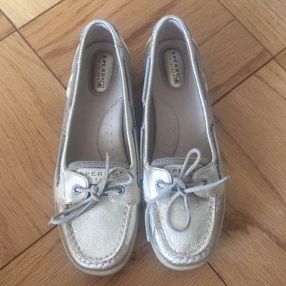 Sperry Metallic Boat Shoe - Picture 3 of 4